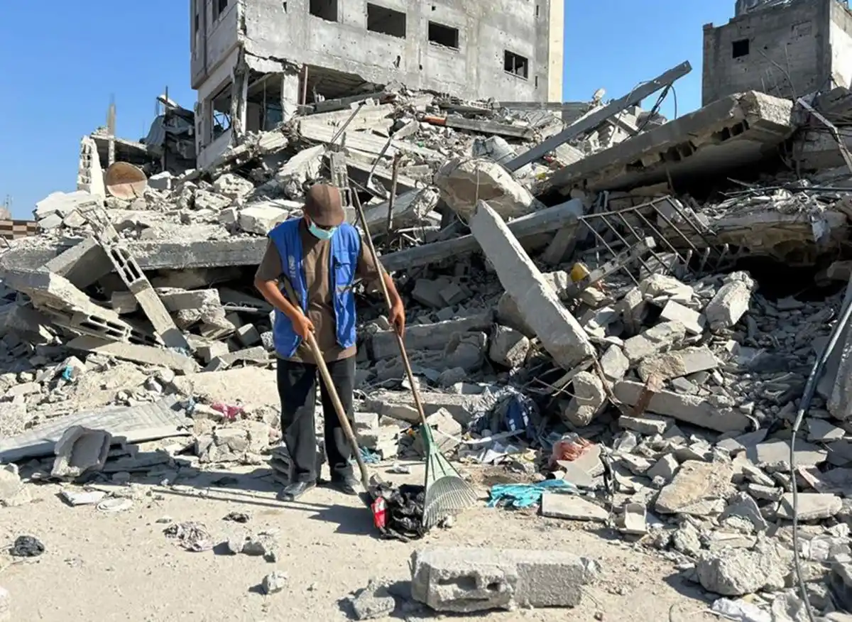 Gaza quedó bajo 61 millones de toneladas de escombros