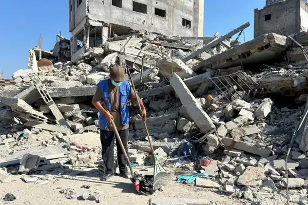 Gaza quedó bajo 61 millones de toneladas de escombros