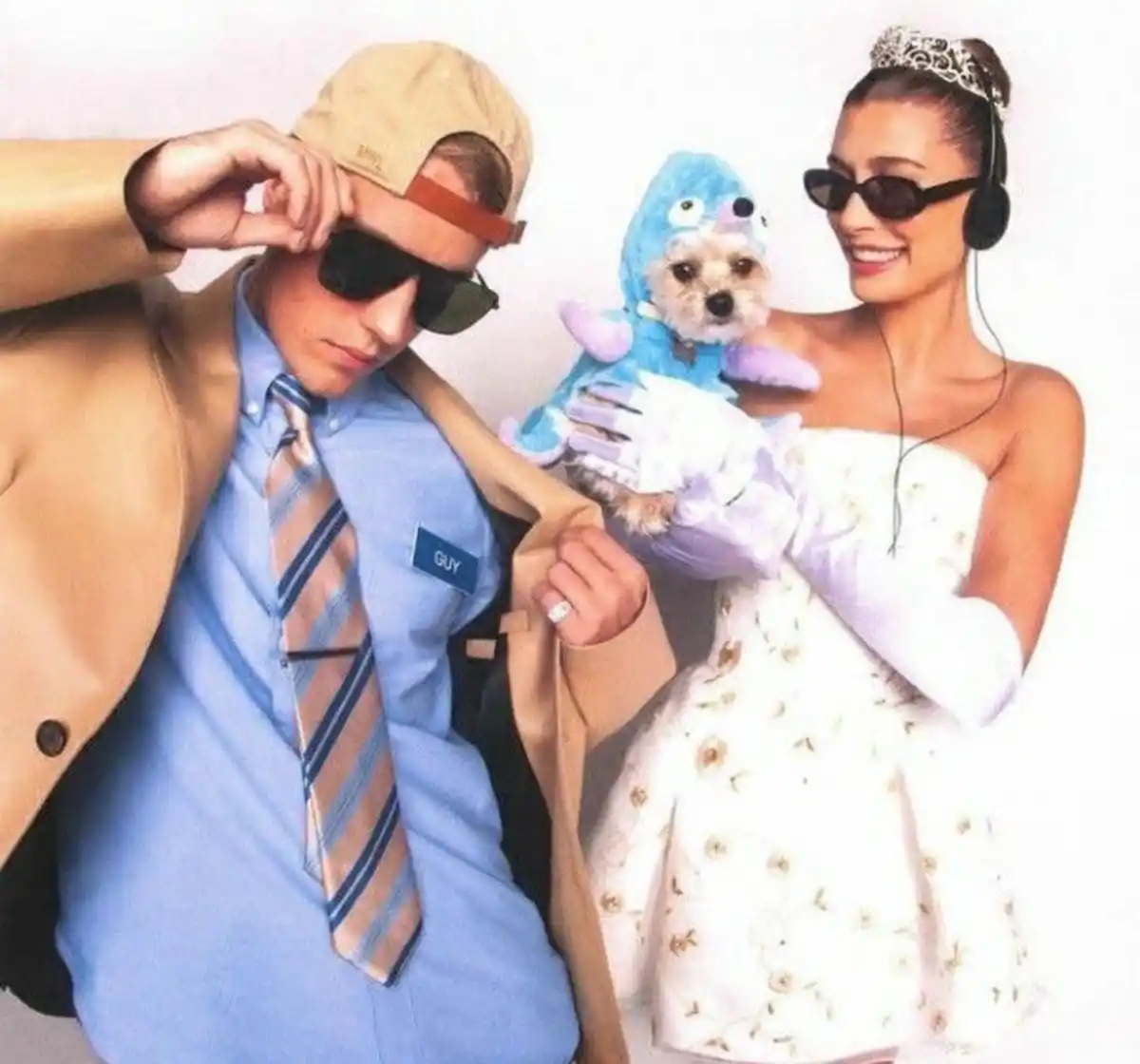 Justin y Hailey Bieber de “El diario de la princesa” en 2021.