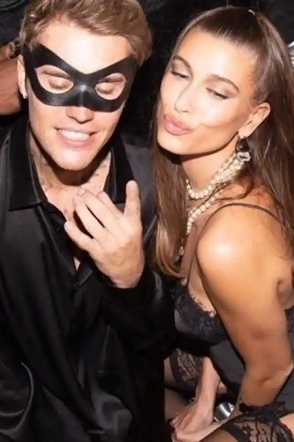 Justin y Hailey Bieber.