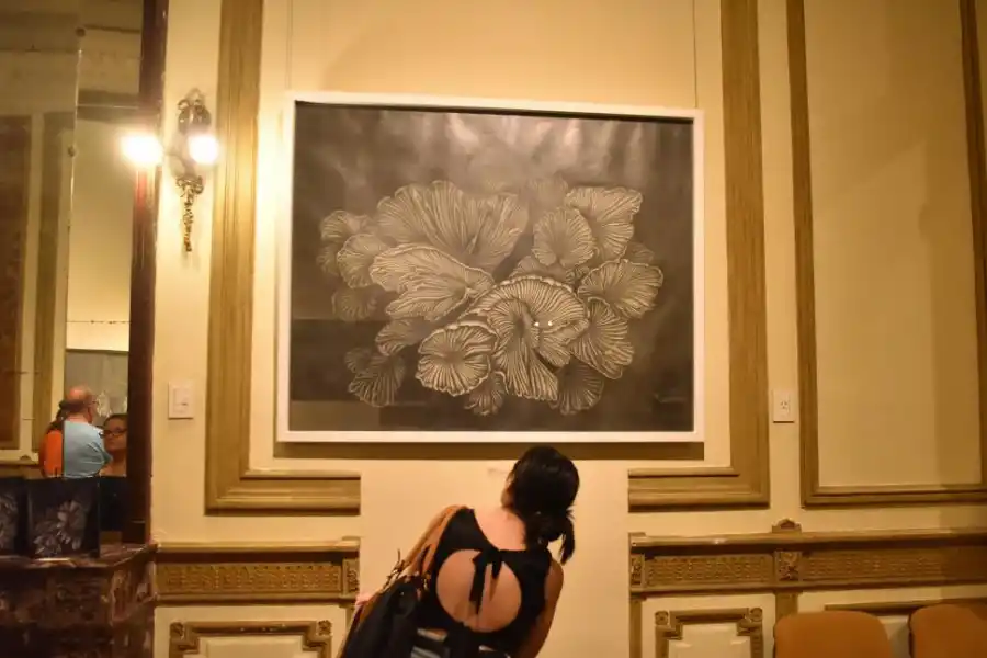 BLANCO Y NEGRO. Así elige trabajar Moreiro. Dejó otros colores en 2005.