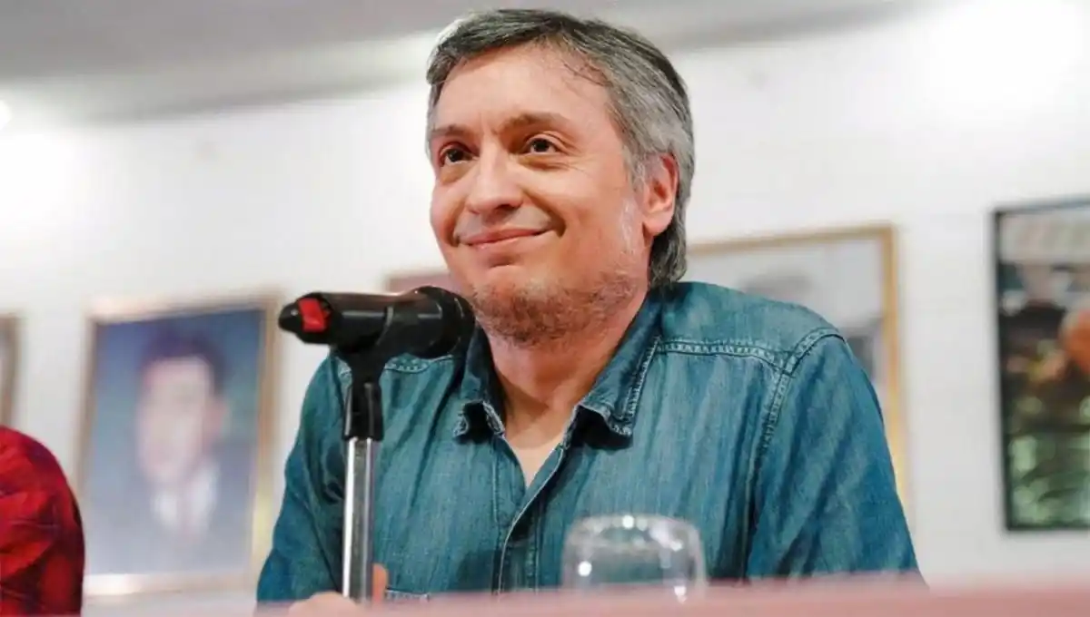 EN BUENOS AIRES. Máximo Kirchner, diputado nacional, sostuvo que en estos comicios se juega el futuro del país. 