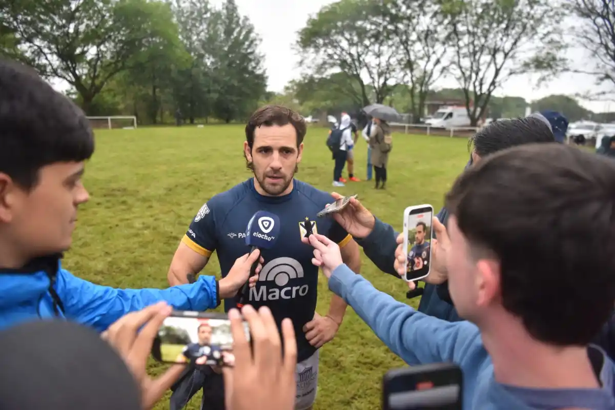 EL MÁS BUSCADO. Luego del partido, 