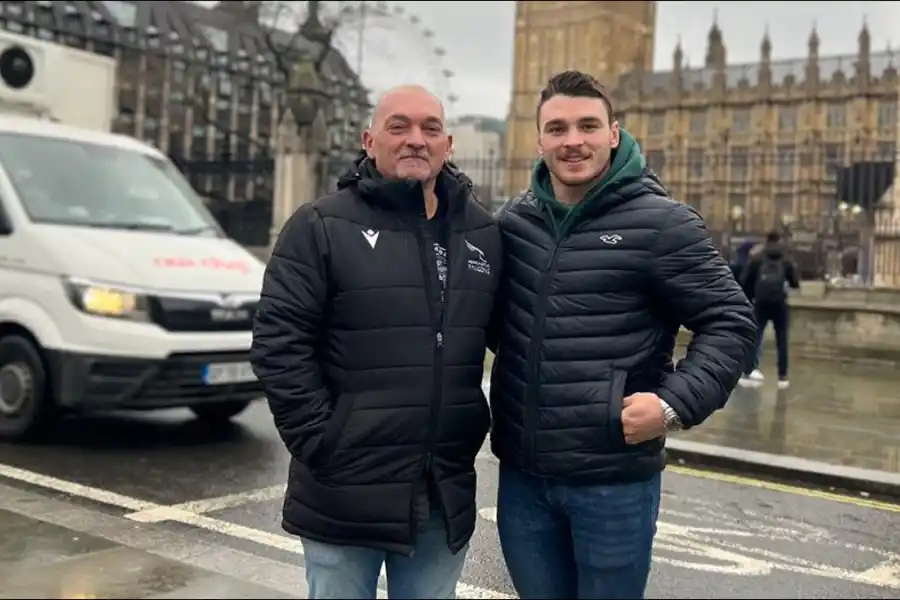 EL LEGADO. Su papá, el hombre detrás de las frases que lo acompañan desde siempre y le recuerdan por qué juega.