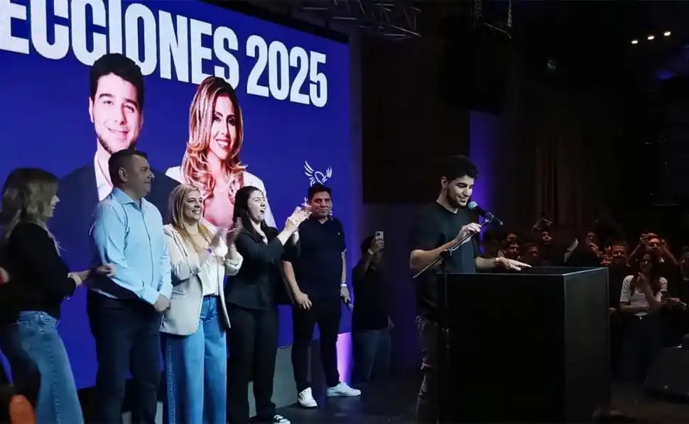 40% DE LOS VOTOS. Agustín Pellegrini, el ganador.