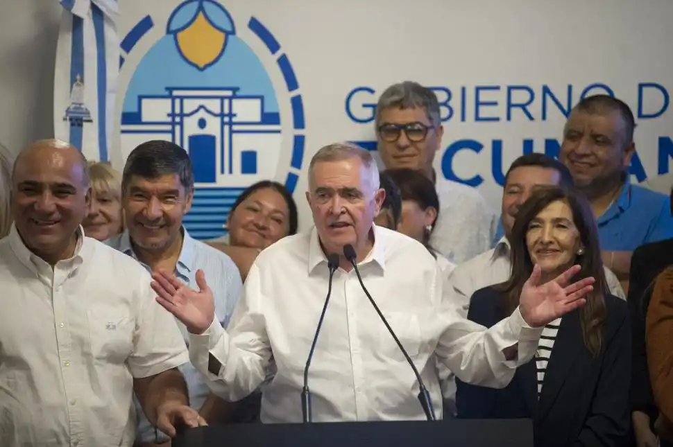 PROTAGONISTA. El gobernador Osvaldo Jaldo pretendía obtener tres bancas, pero se tuvo que conformar con dos.