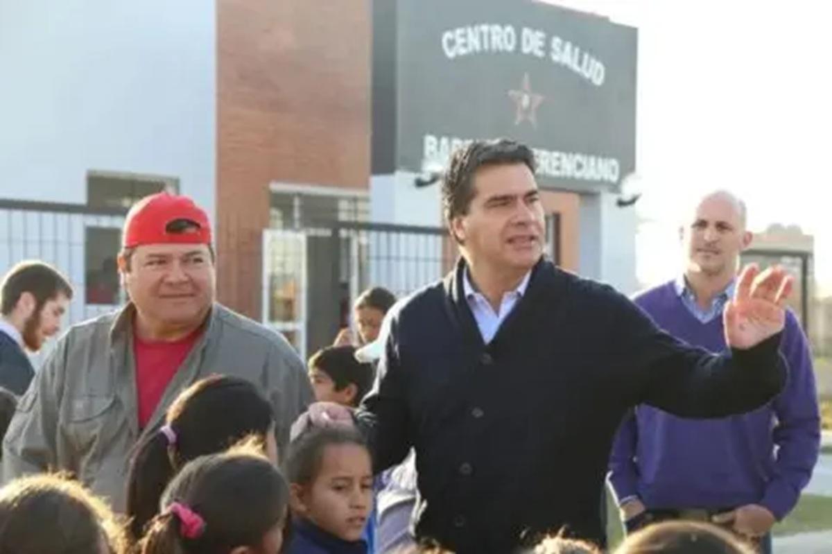 Emerenciano Sena y Jorge Capitanich.