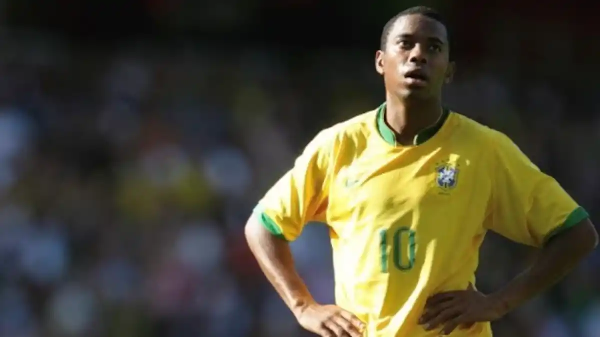 Robinho fue una de las grandes figuras de Brasil.