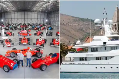 El ex dueño de la Fórmula 1 liquidó sus yates y su histórico garaje de autos: la fortuna que consiguió