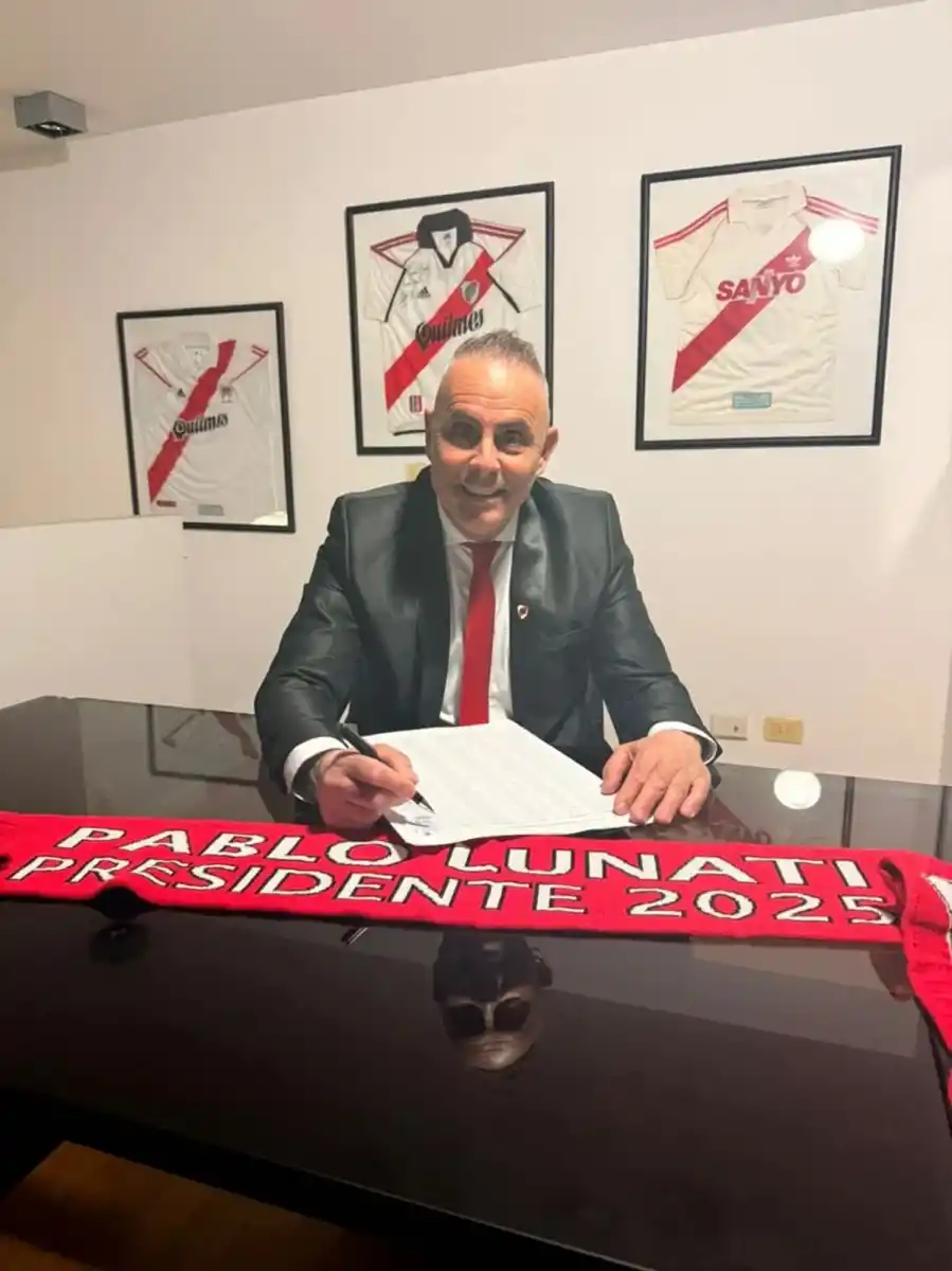 El exárbitro Pablo Lunati también se postulará a las próximas elecciones.