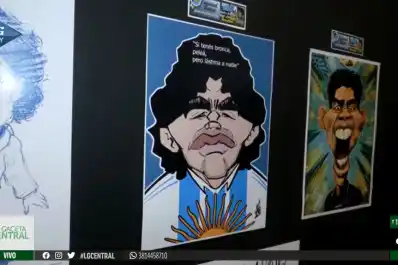 Con arte, Tucumán homenajea a Maradona: “Trascendió el deporte y llevó la argentinidad por el mundo”