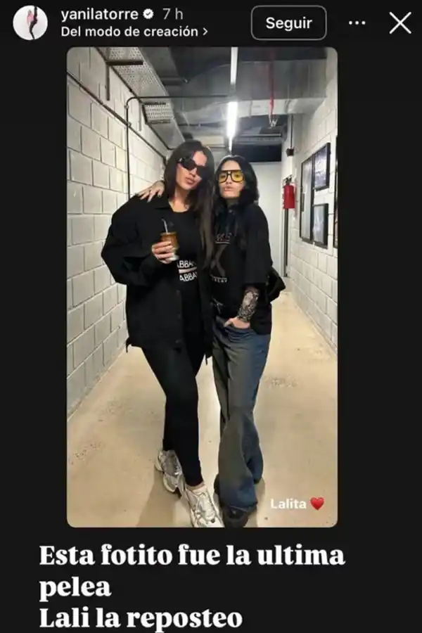 La foto de Lali Espósito con Wanda Nara que enojó a la China Suárez