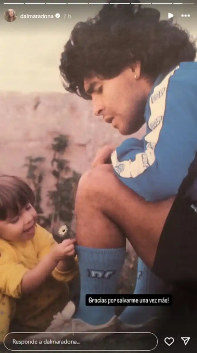 El homenaje de Dalma y Gianinna a Diego Maradona en el día en que hubiera cumplido 65 años