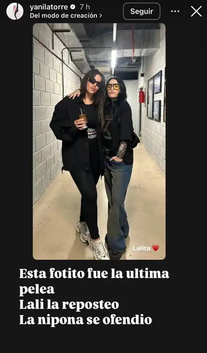 La foto de Lali Espósito con Wanda Nara que enojó a la China Suárez