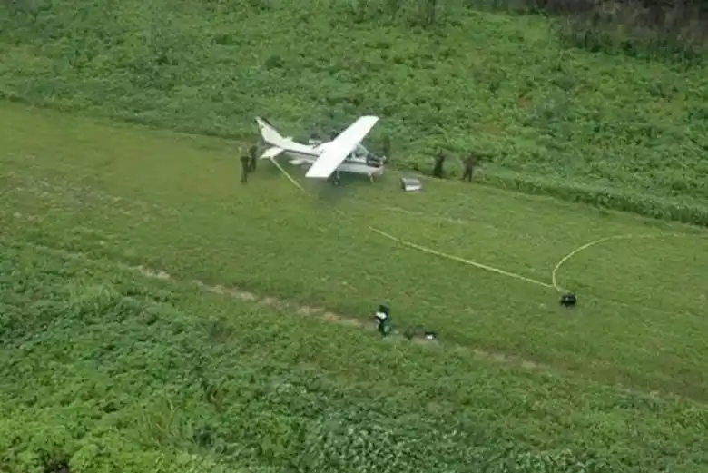 EN CORRIENTES. La pista que había construido un líder del CV para que aterricen avionetas con cocaína.