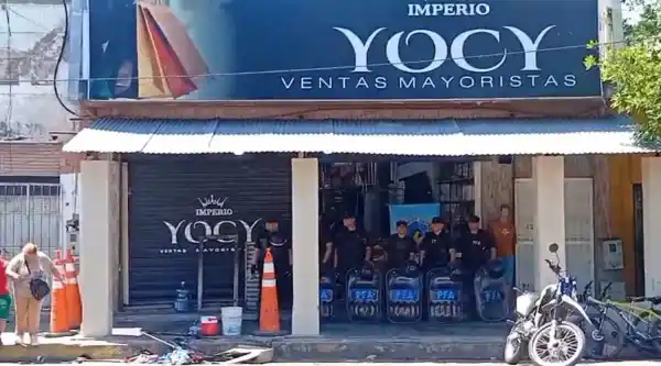 LOCAL. El negocio funcionaba en la calle Sargento Gómez 60.