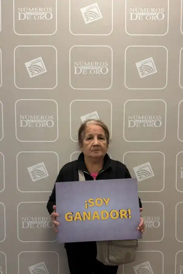 REGALO. Teresa participa desde hace muchos años de este juego.