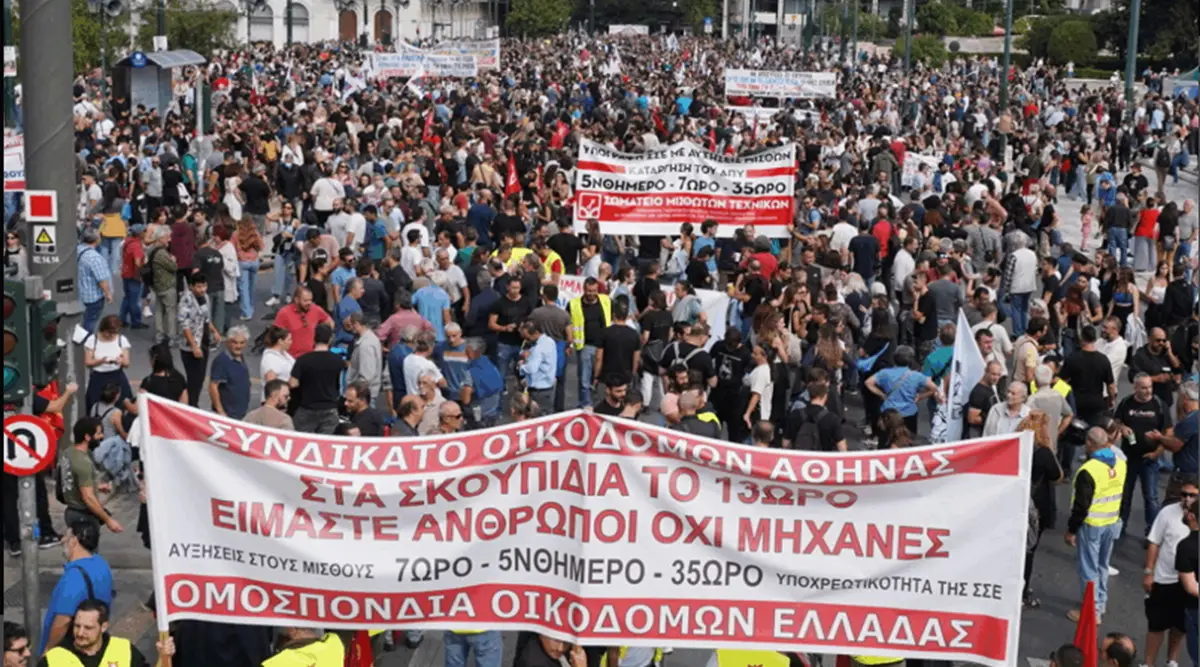 REFORMA LABORAL. A pesar de las protestas, Grecia aprobó la jornada excepcional de 13 horas diarias.