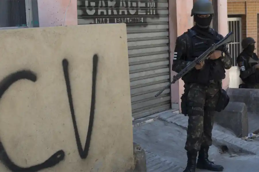 PODER. El grupo criminal Comando Vermelho extendió su poderío hacia afuera de las fronteras de Brasil.