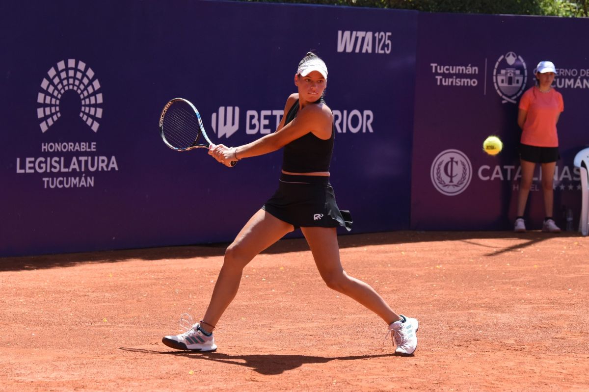 Carla Markus arrasó en su debut y agrandó el récord argentino en el WTA 125 de Tucumán