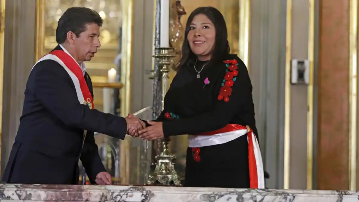 PERÚ. Bettsy Chávez fue funcionaria del Gobierno de Pedro Castillo. Foto/ElComercioPerú. 