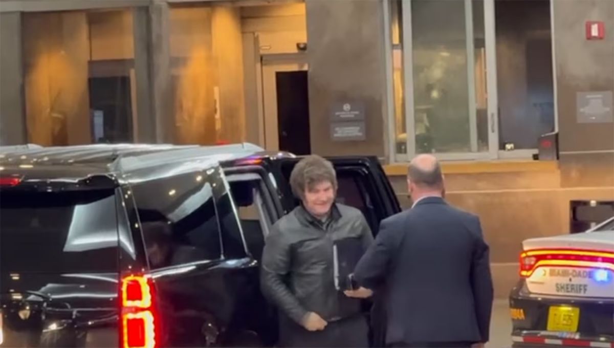 Milei llegó a Miami: encuentro con empresarios y una visita al “rebe de Lubavitch”