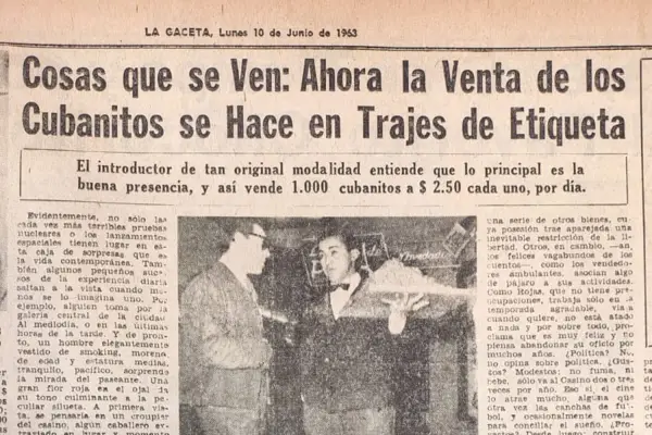 Recuerdos fotográficos: 1963. Los cubanitos comienzan a venderse con smoking