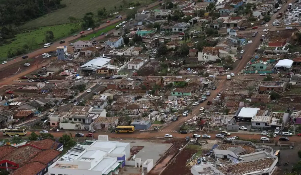 TRAGEDIA EN BRASIL. Al menos seis muertos y más de 700 heridos tras el paso de un feroz tornado.