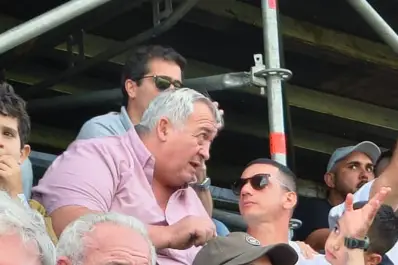 Darío Sand fue un espectador de lujo en la final del Regional del NOA