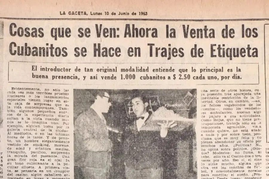El señor de los cubanitos volvió al corazón de los tucumanos gracias a Recuerdos fotográficos de LA GACETA