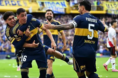 Con goles de Zeballos y Merentiel, Boca le ganó el Superclásico a River en la Bombonera