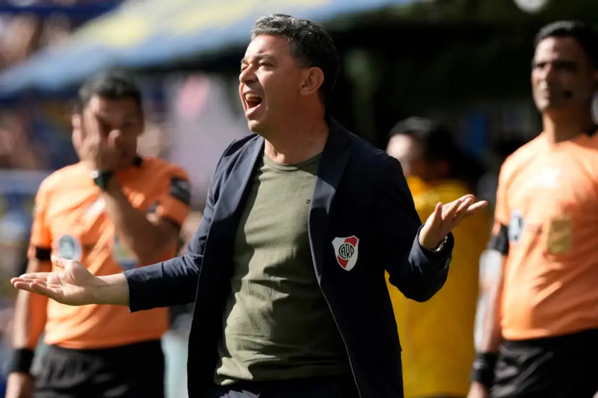 Marcelo Gallardo, entrenador de River.