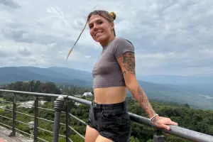 Oleksandra Oliynykova se enamoró de Tucumán entre las montañas de San Javier y Villa Nougués