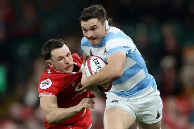 El espectacular try de un tucumano que fue elegido como la mejor jugada del triunfo de Los Pumas sobre Gales