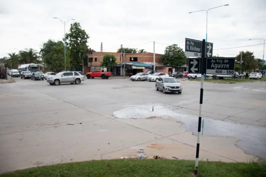 MÁS CASOS. Un trayecto de la Francisco de Aguirre es otro ejemplo.