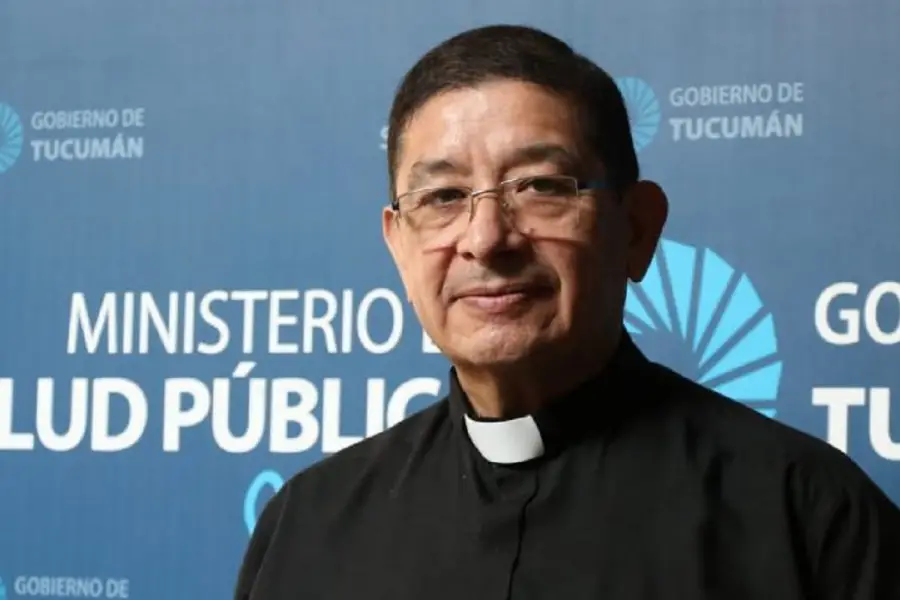 Enzo Romero, sacerdote de Villa Luján.