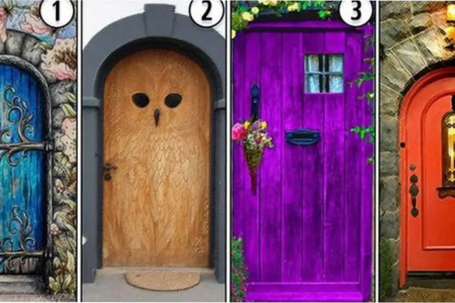 Test de personalidad: la puerta que elijas te dirá cómo te ven los demás. 