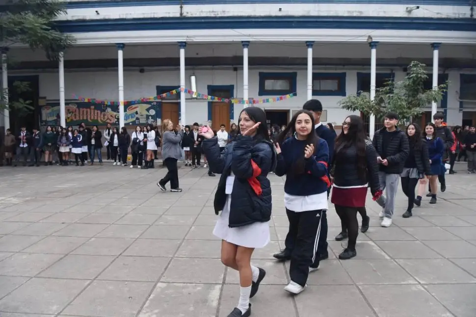 VOCES. Los jóvenes participaron de varias jornadas de reflexión este año