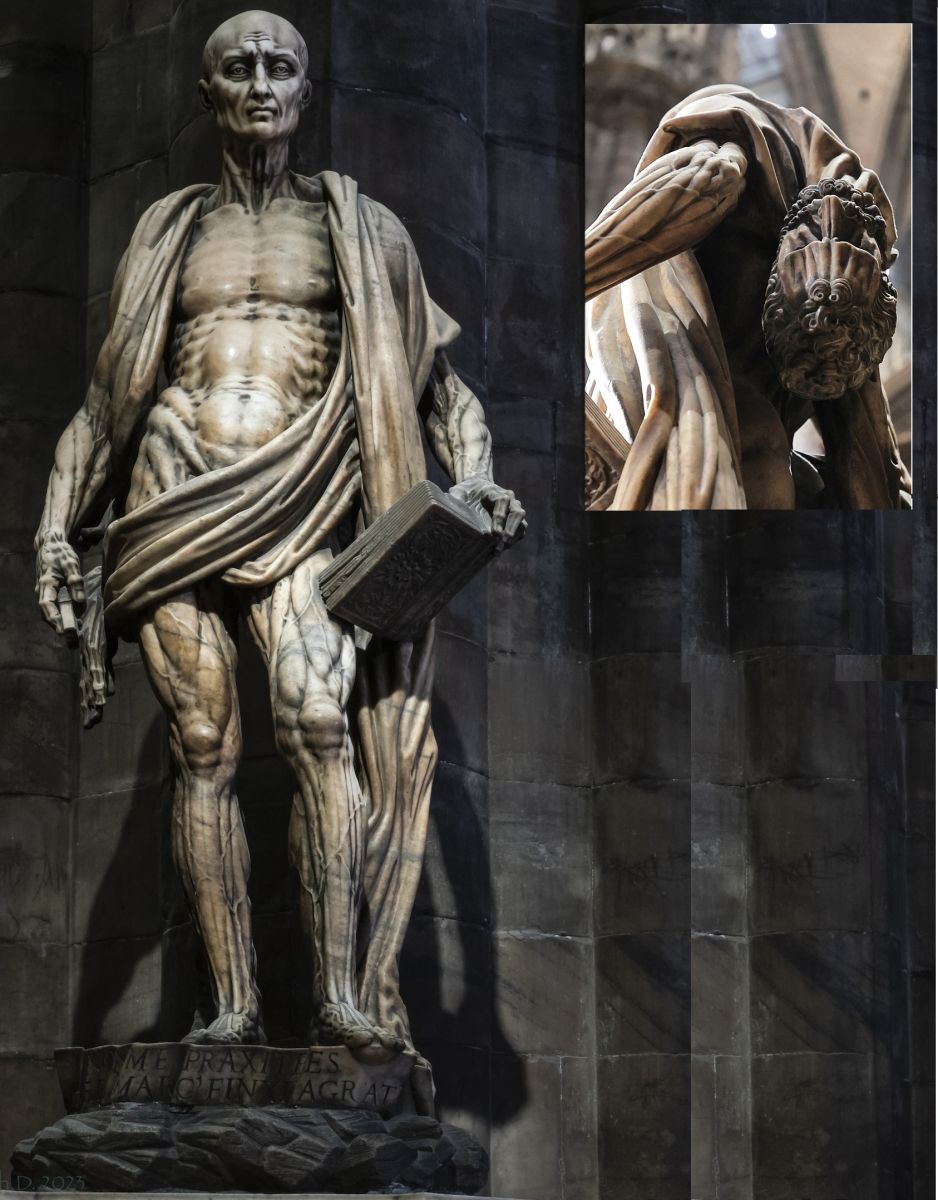 La inquietante estatua de San Bartolomé que inspiró al nuevo Frankenstein de Guillermo del Toro