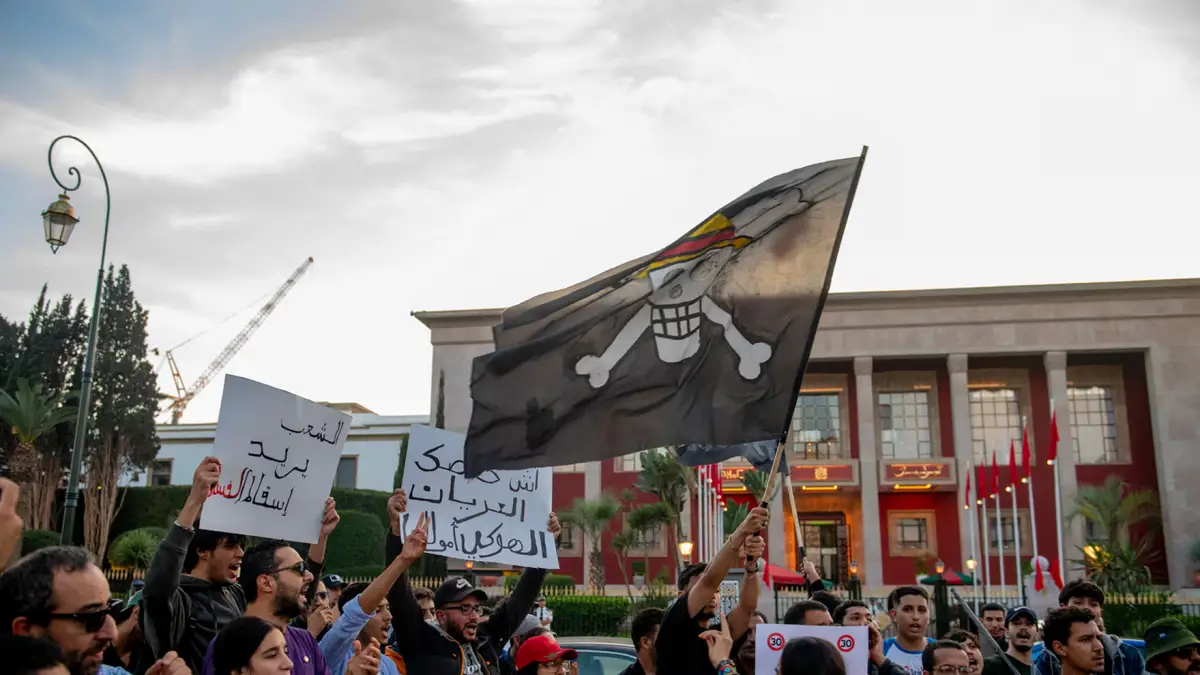 MARRUECOS. Las protestas de la Generación Z contra la corrupción y la desigualdad sacudieron Marruecos.