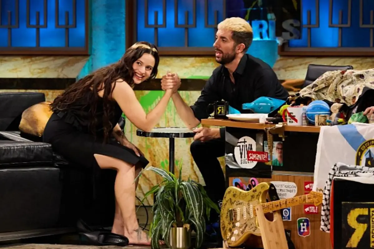 Récord histórico: Rosalía explotó el rating de la televisión española en La Revuelta