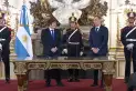 Javier Milei le tomó juramento a Diego Santilli como nuevo ministro del Interior