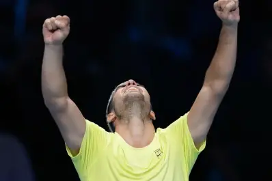 Carlos Alcaraz desactivó el servicio de Taylor Fritz y sumó una nueva victoria en el ATP Finals