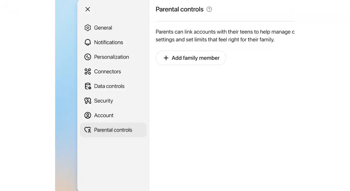 Los padres pueden tener mayor control: así funcionan las opciones de control parental en ChatGPT