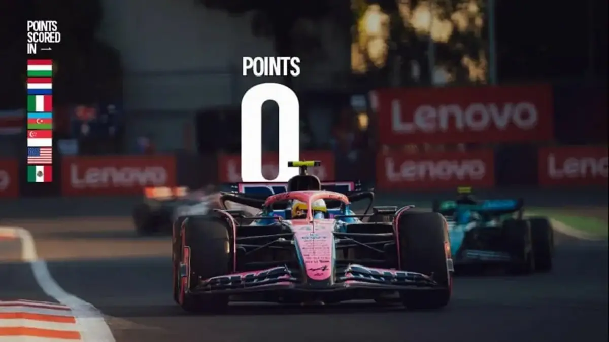 Alpine publicó un posteo que molestó a los fanáticos argentinos.