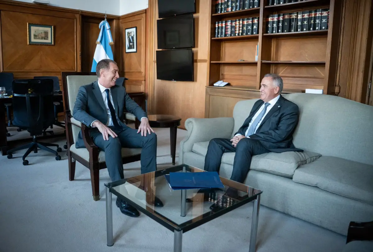Osvaldo Jaldo destacó la “predisposición” del Gobierno nacional tras su reunión con Diego Santilli