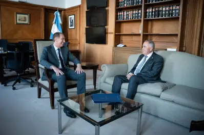 Osvaldo Jaldo destacó la “predisposición” del Gobierno nacional tras su reunión con Diego Santilli