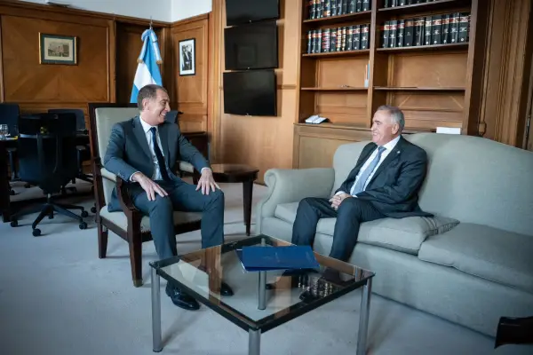 Osvaldo Jaldo destacó la “predisposición” del Gobierno nacional tras su reunión con Diego Santilli