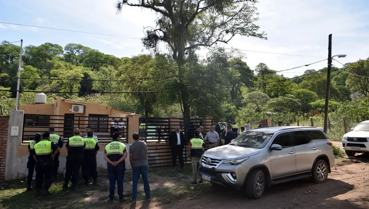 EN EL CADILLAL. Beltrán está acusado de llevar a un grupo de presos a trabajar en su casa de fin de semanas. 