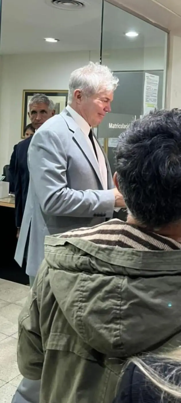 BURLANDO. Dijo que intentó obtener información en el Ministerio Público Fiscal, pero que no fue posible.